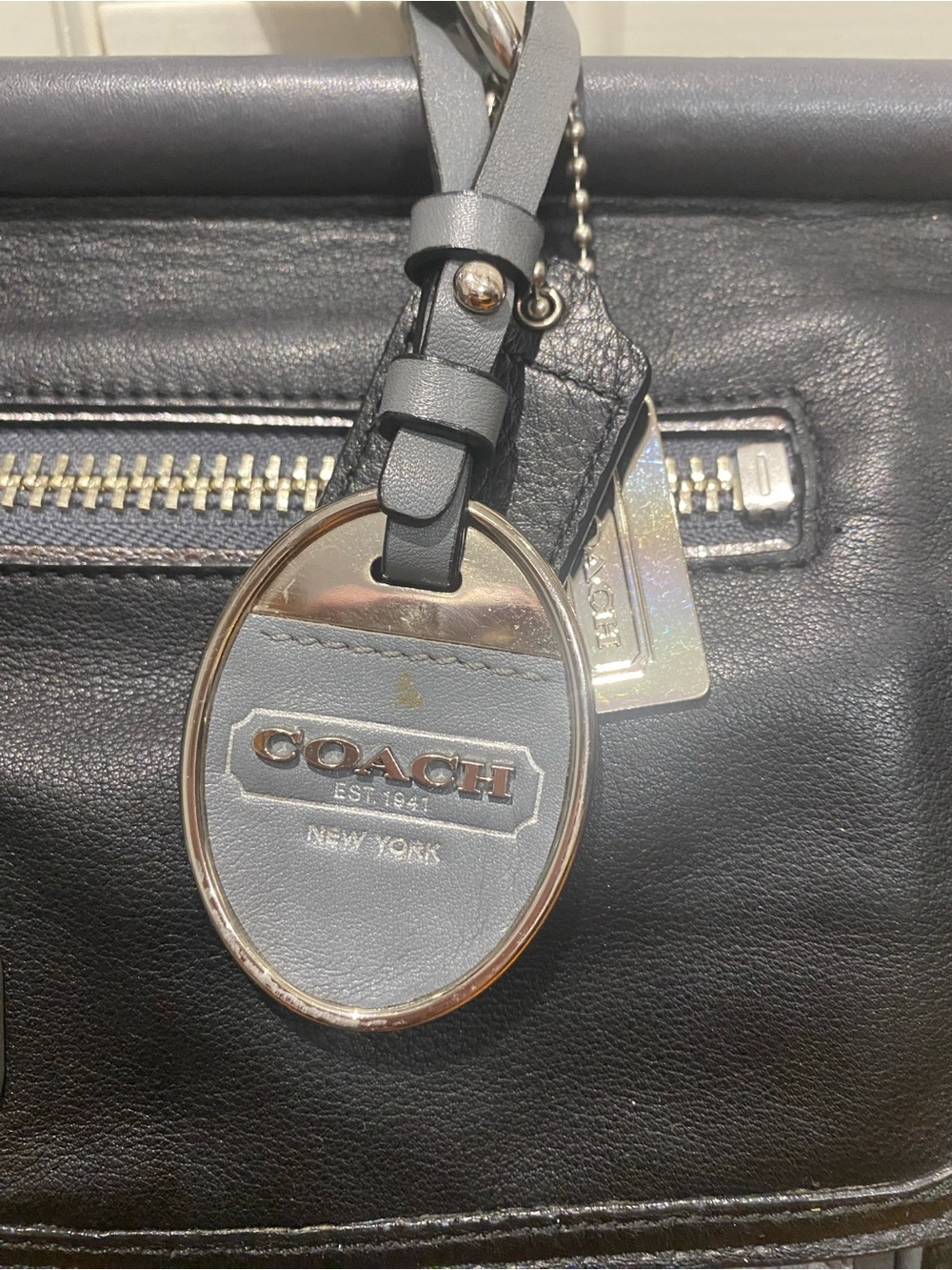 Y2K Coach Pinnacle Dowel Leather Satchel with Python detail - Picture 6 of 17